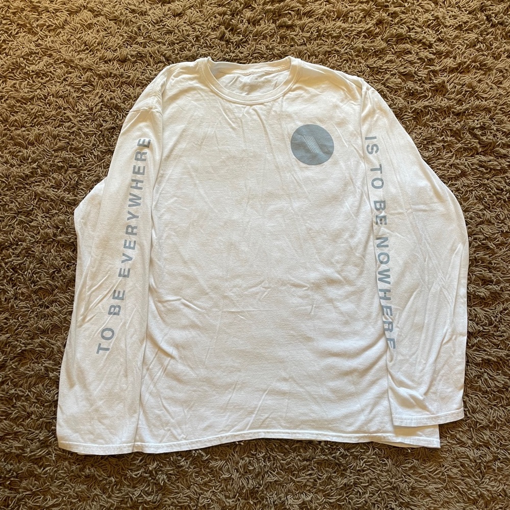 Thrice band shirt, Men’s long sleeve tee size Large